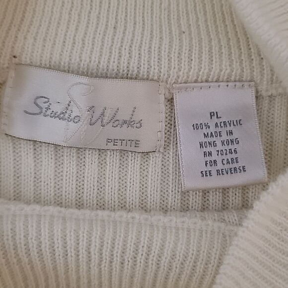 Studio Works turtleneck sweater Size PL - Picture 8 of 10